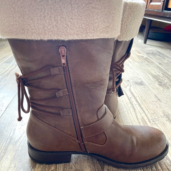 Delta Sherpa Trim Mid-calf Boot SZ11 - Picture 4 of 6